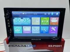 ESPADA 7''DABIL TEYP BT ÇİFT USB SD AUX AMFİ ÇIKIŞI KAMERA HEDİYE