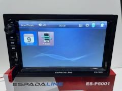 ESPADA 7''DABIL TEYP BT ÇİFT USB SD AUX AMFİ ÇIKIŞI KAMERA HEDİYE