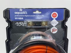 AQOUSTİCS 2GA PRO KIT %100BAKIR PROFESYONEL KABLO TAKIMI FUL SET