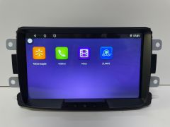 DACİA DUSTER 2013-23 8''  MULTİMEDYA TEYP ANDROİD 4-64GB CARPLAY KAMERA HEDİYELİ