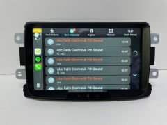 DACİA DOKKER 2013-21 8''  MULTİMEDYA TEYP ANDROİD 4-64GB CARPLAY KAMERA HEDİYELİ