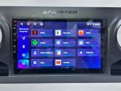 MERCEDES SPRİNTER MULTİMEDYA TEYP ANDROİD 15 4-64GB CARPLAY KAMERA HEDİYELİ