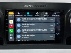 MERCEDES SPRİNTER MULTİMEDYA TEYP ANDROİD 15 4-64GB CARPLAY KAMERA HEDİYELİ