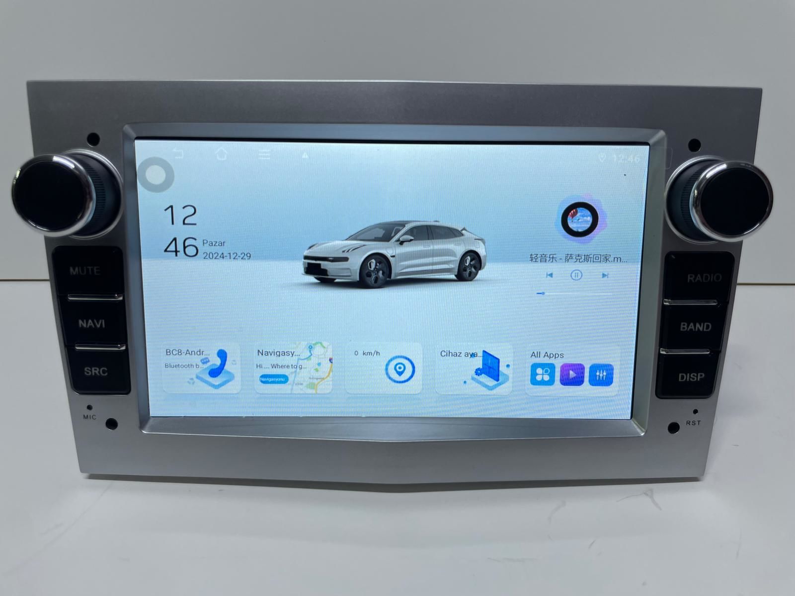 OPEL ZAFİRA 7'' MULTİMEDYA TEYP ANDROİD 15 4-64GB CARPLAY KAMERA HEDİYE
