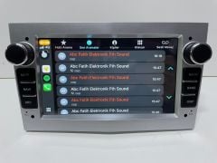OPEL ZAFİRA 7'' MULTİMEDYA TEYP ANDROİD 15 4-64GB CARPLAY KAMERA HEDİYE