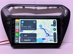 PEUGEOT 301 MULTİMEDYA TEYP ANDROİD 15 4-64GB CARPLAY KAMERA