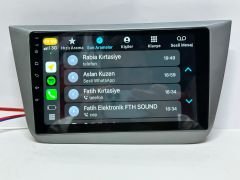 SEAT ALTEA 9'' MULTİMEDYA TEYP ANDROİD 15 2-32GB CARPLAY KAMERA HEDİYE