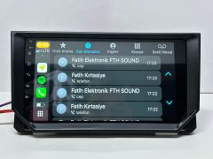 SEAT IBIZA 2018 MULTİMEDYA TEYP ANDROİD 15 4-64GB CARPLAY KAMERA HEDİYE
