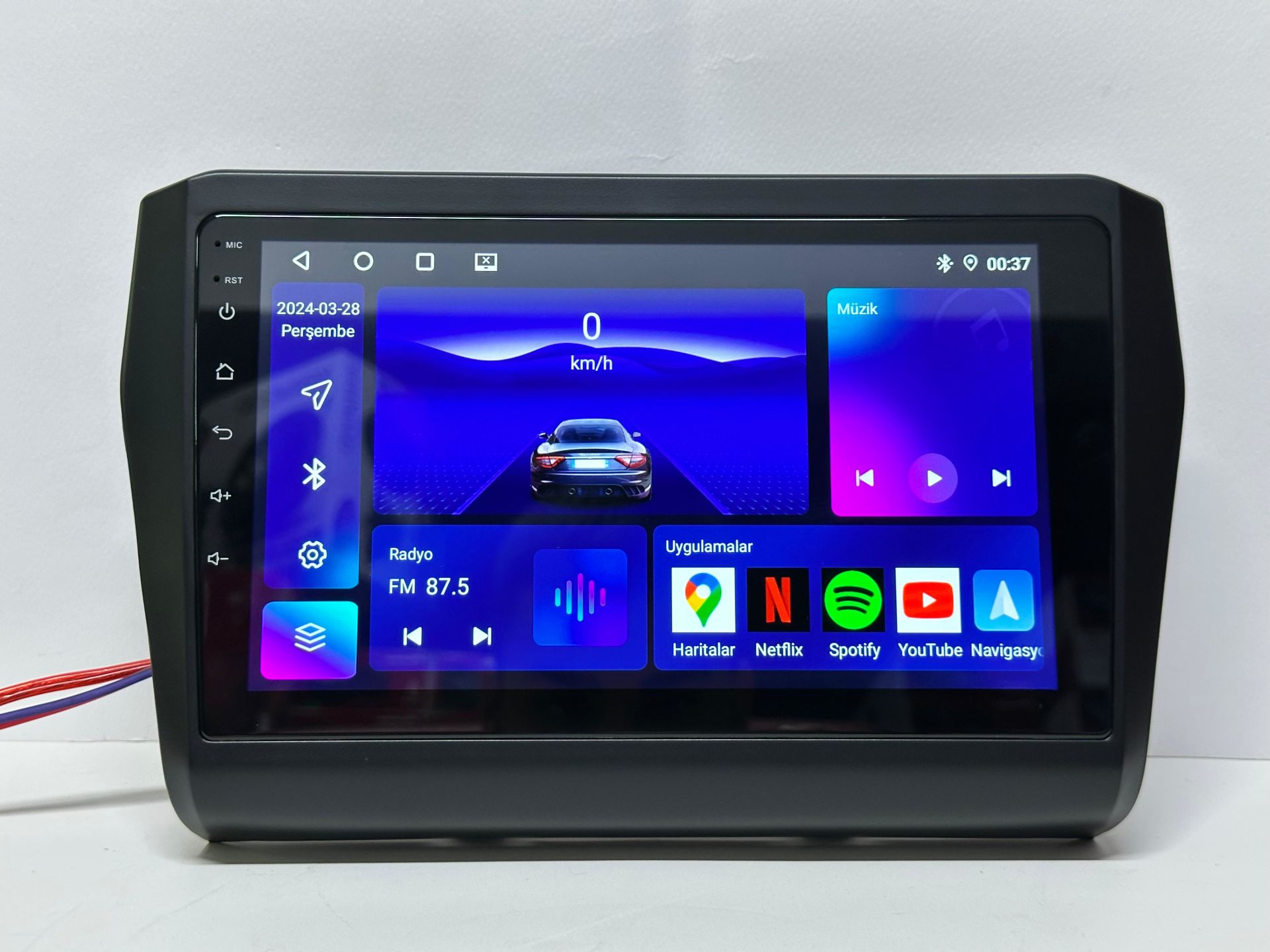 SUZUKİ SWİFT 2018 MULTİMEDYA TEYP ANDROİD 15 4-64GB CARPLAY KAMERA HEDİYE