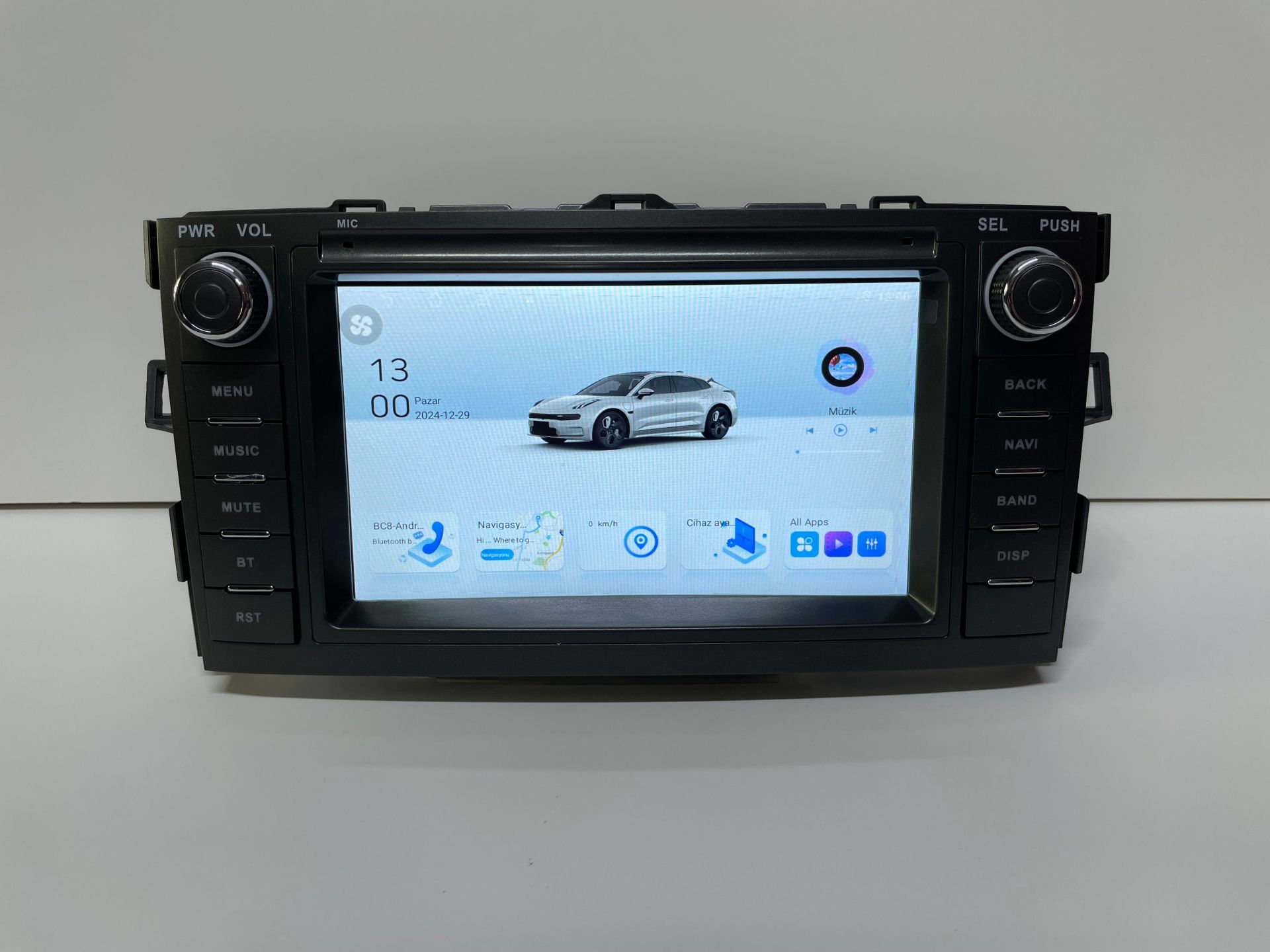 TOYOTA AURİS 7'' MULTİMEDYA TEYP ANDROİD 15 4-64GB CARPLAY KAMERA HEDİYE