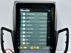 FORD FİESTA TESLA MULTİMEDYA TEYP ANDROİD 15 2-32 GB CARPLAY KAMERA HEDİYE