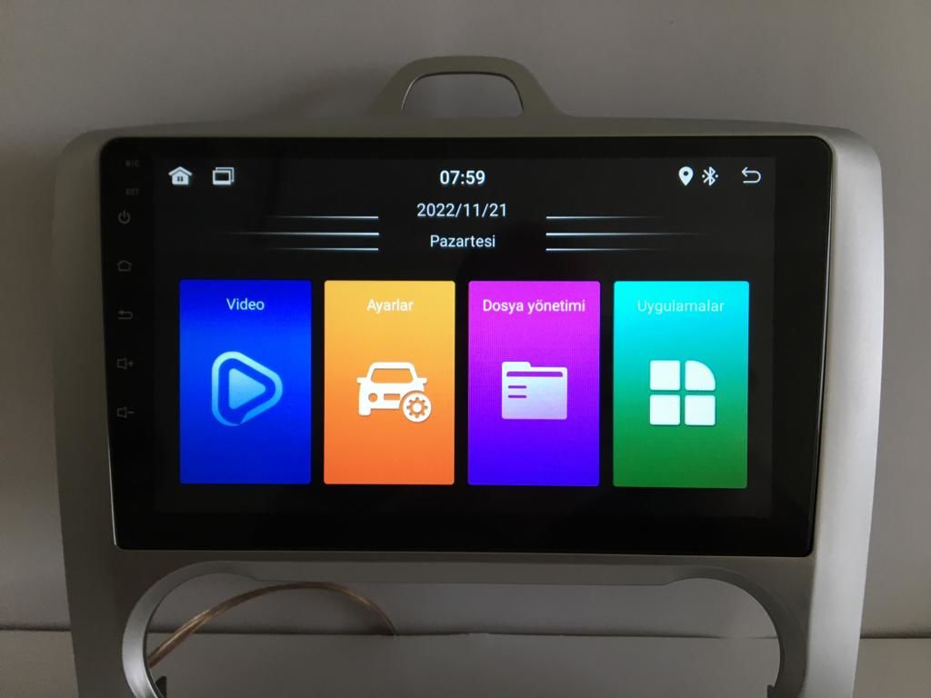FORD FOCUS 2 DİJİTAL MULTİMEDYA TEYP ANDROİD 15 2-32CARPLAY KAMERA HEDİYE