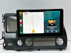 HONDA CİVİC FD6 2006-2014 MULTİMEDYA TEYP ANDROİD15 8 ÇEKİRDEK 6-128 GB CARPLAY KAMERA HEDİYE