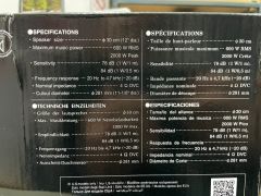 PIONEER TS-D12D4 30 CM SUBWOOFER BAS ÇİFT BOBİN 4 OHM 2000 WATT MAXİMUM POWER 600 WATT RMS POWER