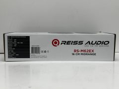 REISS AUDİO RS-M62EX 16 CM MİDRANGE 300 WATT MAXİMUM POWER 120 WATT RMS POWER ÇİFT FİYATIDIR