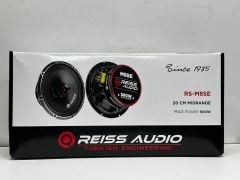REISS AUDİO RS-M8SE 20 CM TWEETERLİ MİDRANGE 500 WATT MAXİMUM POWER 250 WATT RMS POWER