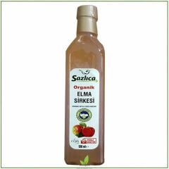 Sazlıca Organik Elma Sirkesi 500 ml