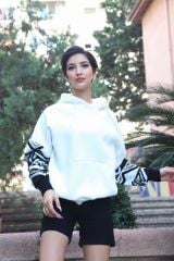 Aktuel Giyim N8944 Etnik Desen Kol Sweaters