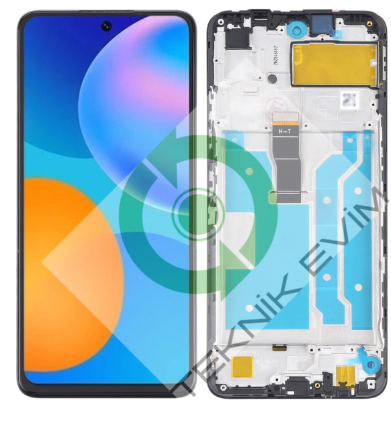 Huawei Y7A Çıtalı Lcd Ekran Dokunmatik