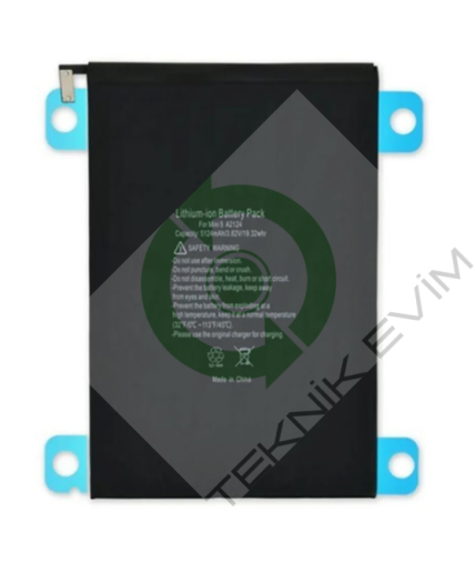 Apple İpad Mini 5 A2133,A2124,A2125,A2126 Batarya-Pil