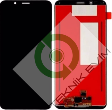 Huawei Y7 2018 Orjinal Lcd Ekran Dokunmatik Siyah