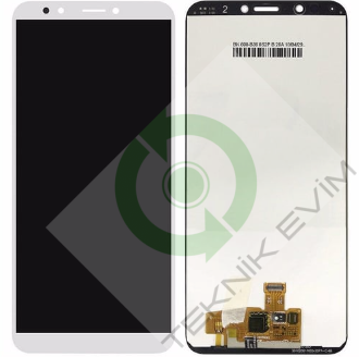 Huawei Y7 2018 Orjinal Lcd Ekran Dokunmatik Beyaz