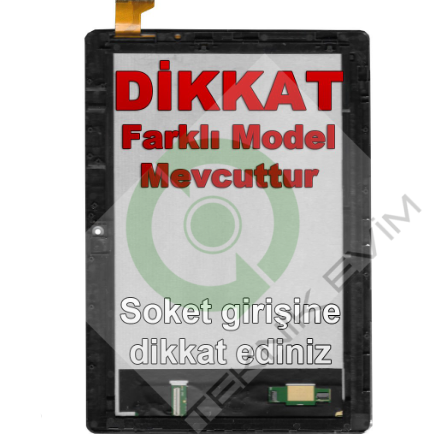 Casper S20 Ekran Dokunmatik Set Siyah - Model 3