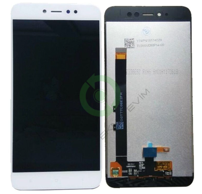 Xiaomi Redmi Note 5A Lcd Dokunmatik Ekran Beyaz