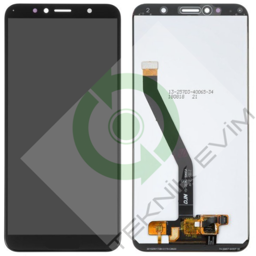 Huawei Y6 2018 Orjinal Lcd Ekran Dokunmatik Siyah