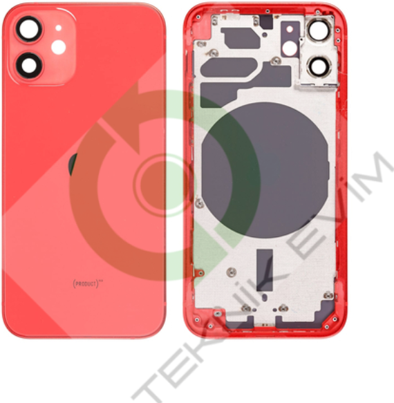 Apple | iPhone 12 | Boş Kasa | Kırmızı