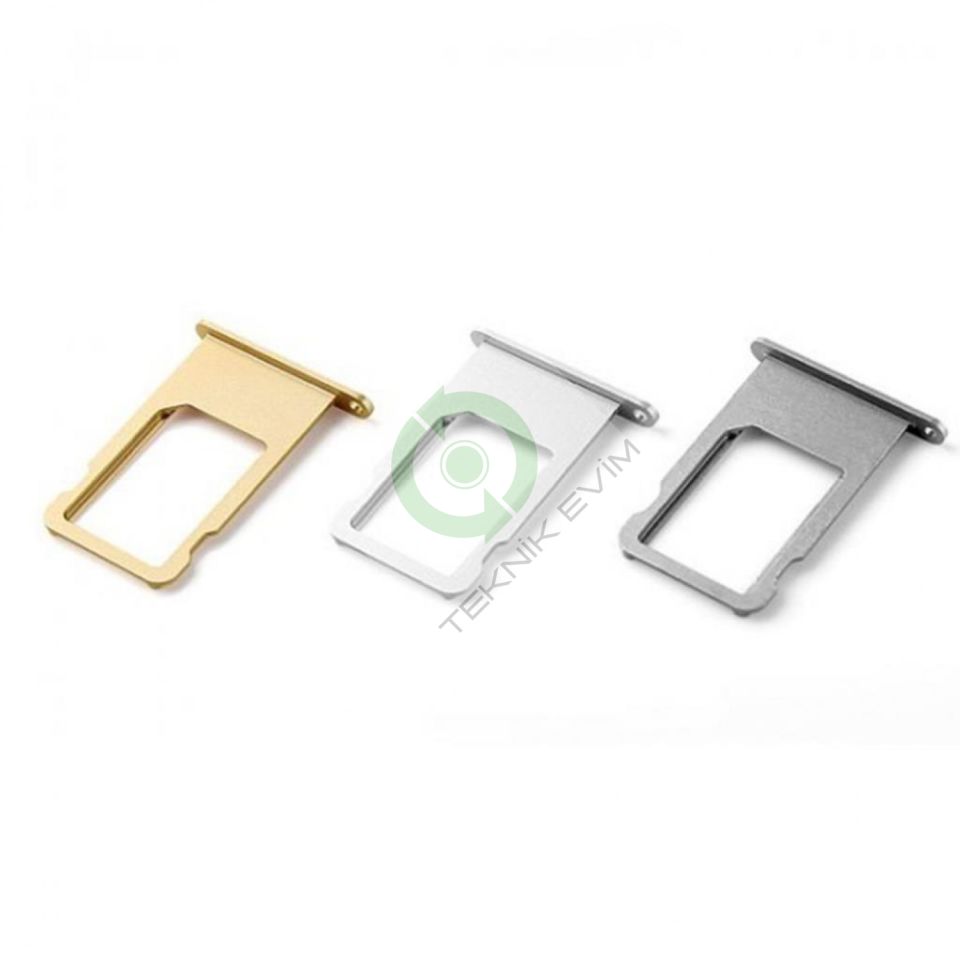 Apple İphone 6 Sim Kart Tepsisi Beyaz (Tek Hat)