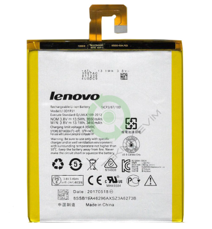 Lenovo Tab 7 TB-7504F Batarya Pil