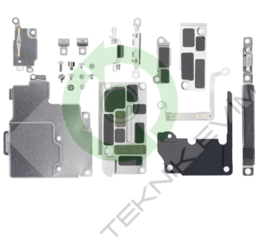 Apple | iPhone 12 | Anakart İç Metal Kapakları Braket Seti | teknikevim.net