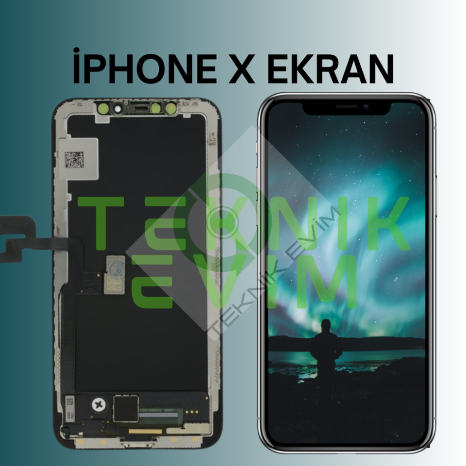 İphone X Lcd Ekran Dokunmatik Full