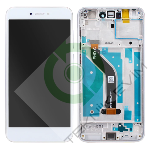 Huawei Honor 8 Lite Orjinal Çıtalı Lcd Ekran Dokunmatik Beyaz