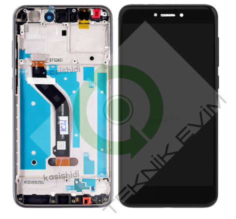 Huawei Honor 8 Lite Çıtalı Lcd Ekran Dokunmatik Siyah