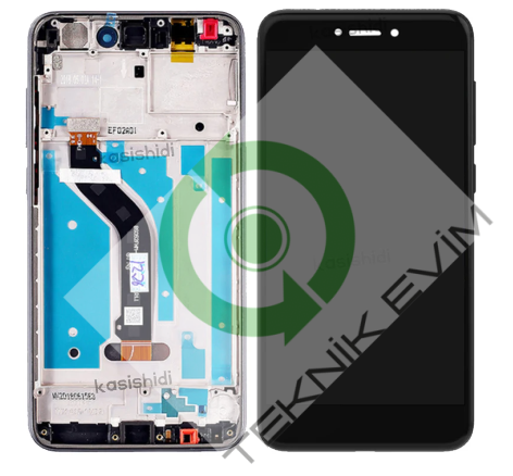 Huawei Honor 8 Lite Orjinal Çıtalı Lcd Ekran Dokunmatik Siyah