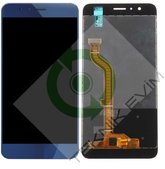 Huawei Honor 8 Lcd Ekran Dokunmatik Mavi