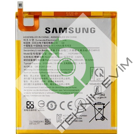 Samsung Galaxy Tab A 8 SM-T297 Batarya Pil