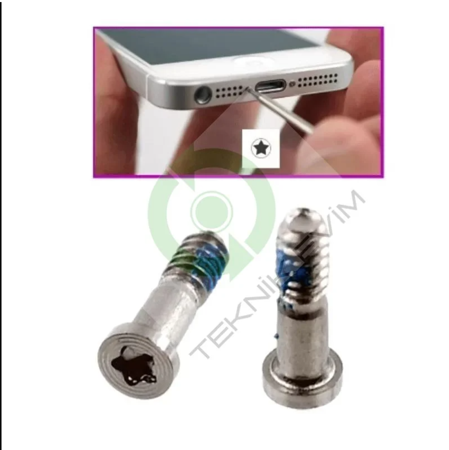 Apple | iPhone 5 5G | Alt Vida | Beyaz (2 Adet)