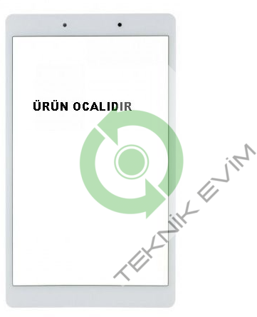 Samsung Galaxy Tab A 8 SM-T290F Cam (Beyaz)