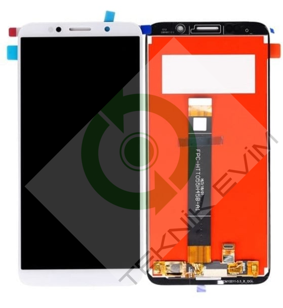 Huawei Honor 7S Orjinal Lcd Ekran Dokunmatik Beyaz