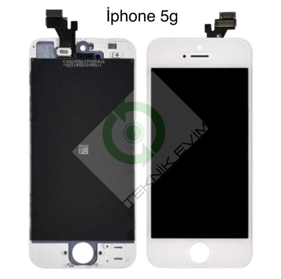 İphone 5 5G Lcd Ekran Copy A Kalite Beyaz