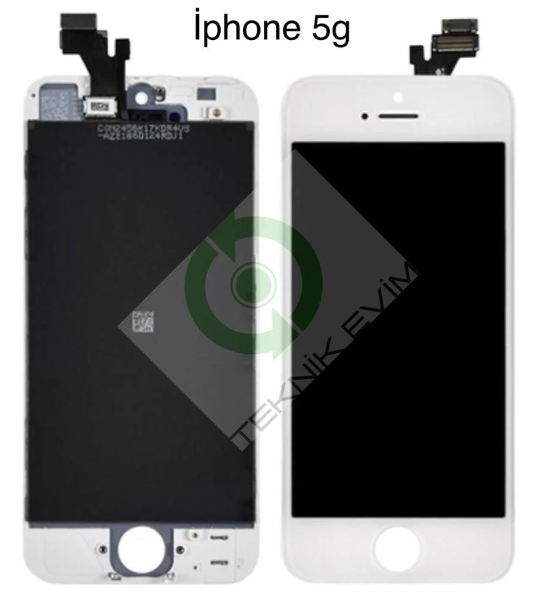 Apple | İphone 5G | Lcd Ekran Dokunmatik | Beyaz | Copy A+ | teknikevim.net