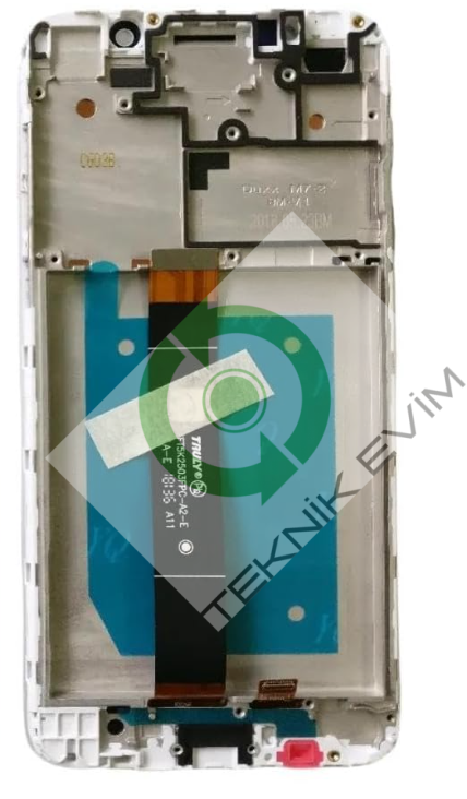 Huawei Honor 7S Çıtalı Lcd Ekran Dokunmatik Beyaz