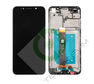 Huawei Honor 7S Çıtalı Lcd Ekran Dokunmatik Siyah