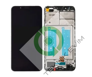 Huawei Honor 7C Çıtalı Lcd Ekran Dokunmatik Siyah