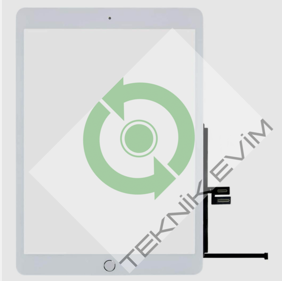 Apple İpad 8. Nesil A2428 Home Tuşlu Dokunmatik Beyaz