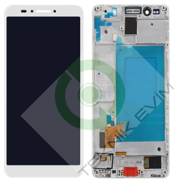 Huawei Honor 7 Çıtalı Lcd Ekran Dokunmatik Beyaz