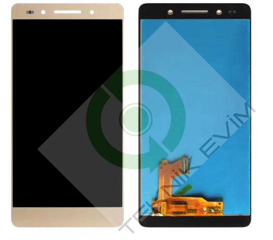 Huawei Honor 7 Lcd Ekran Dokunmatik Gold